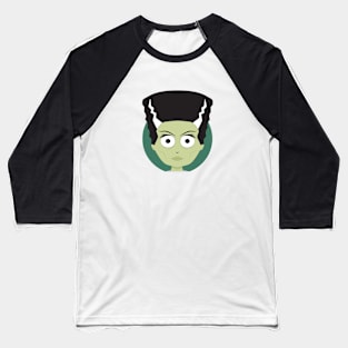 Little Bride of Frankenstein Baseball T-Shirt